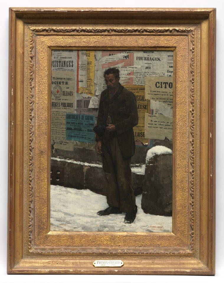 The Veteran, by Marie-François Firmin-Girard, 1870