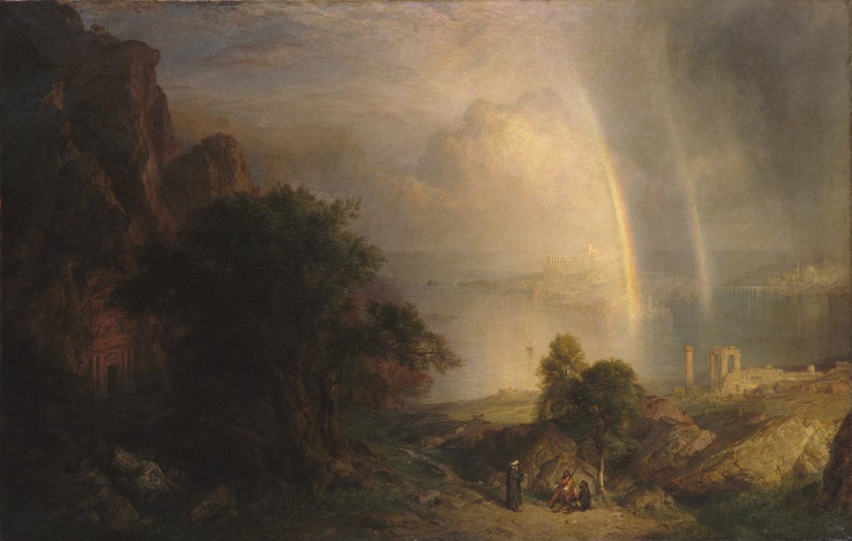 The Aegean Sea, by Frederic Edwin Church, ca. 1877