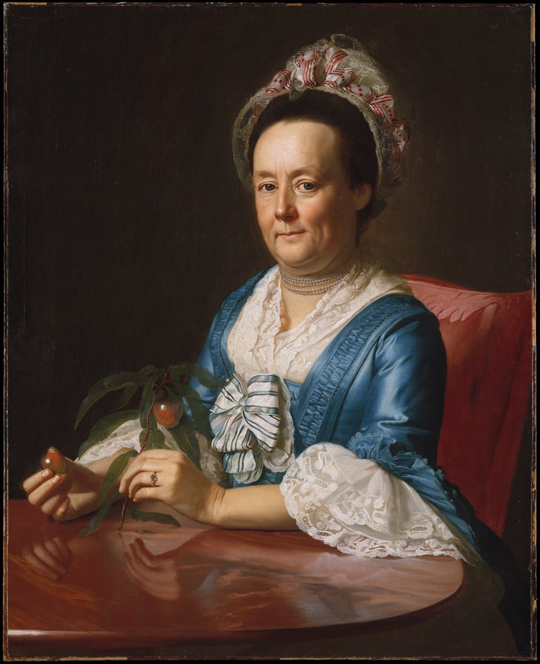 Mrs. John Winthrop, by John Singleton Copley, 1773