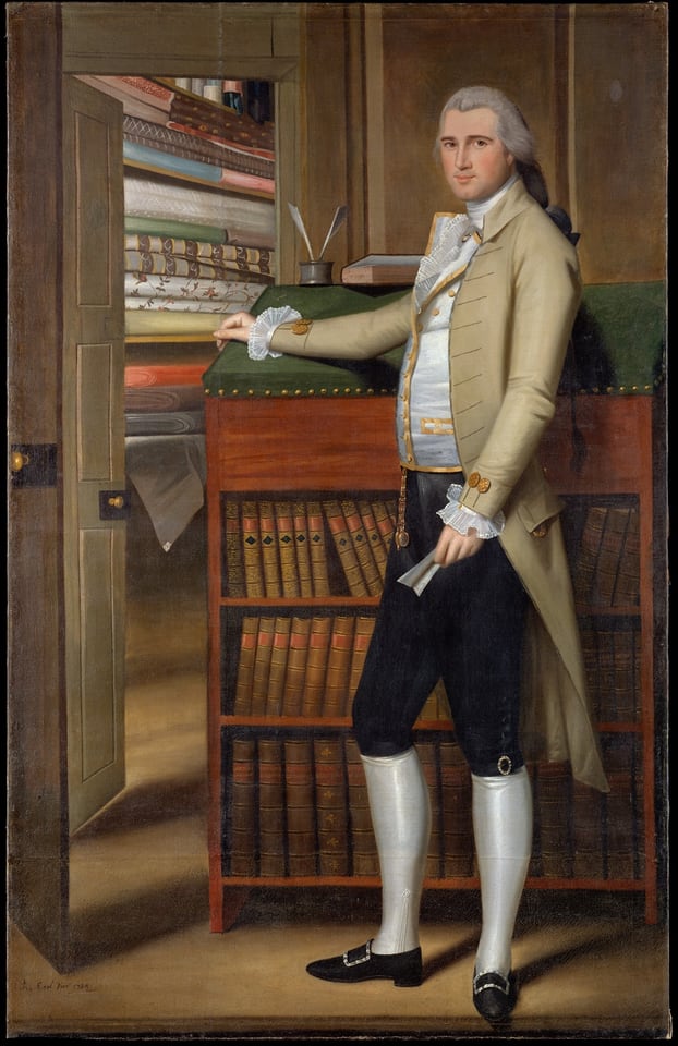 Elijah Boardman, by Ralph Earl, 1789