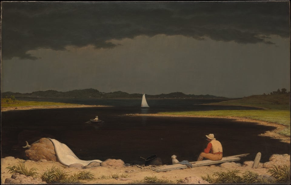 Approaching Thunder Storm, by Martin Johnson Heade, 1859