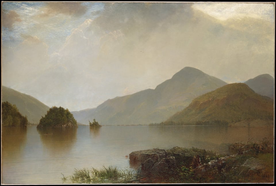 Lake George, by John Frederick Kensett, 1869