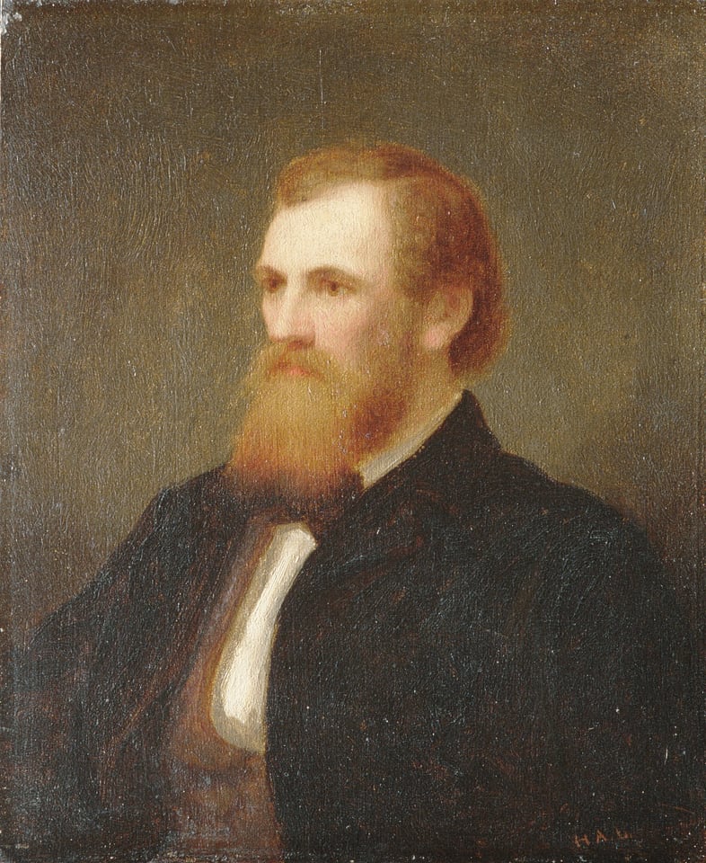 John Quincy Adams Ward, by Henry Augustus Loop, 1863