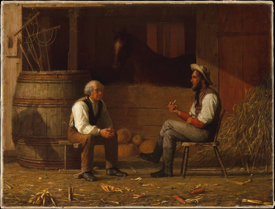 Talking It Over, by Enoch Wood Perry, 1872