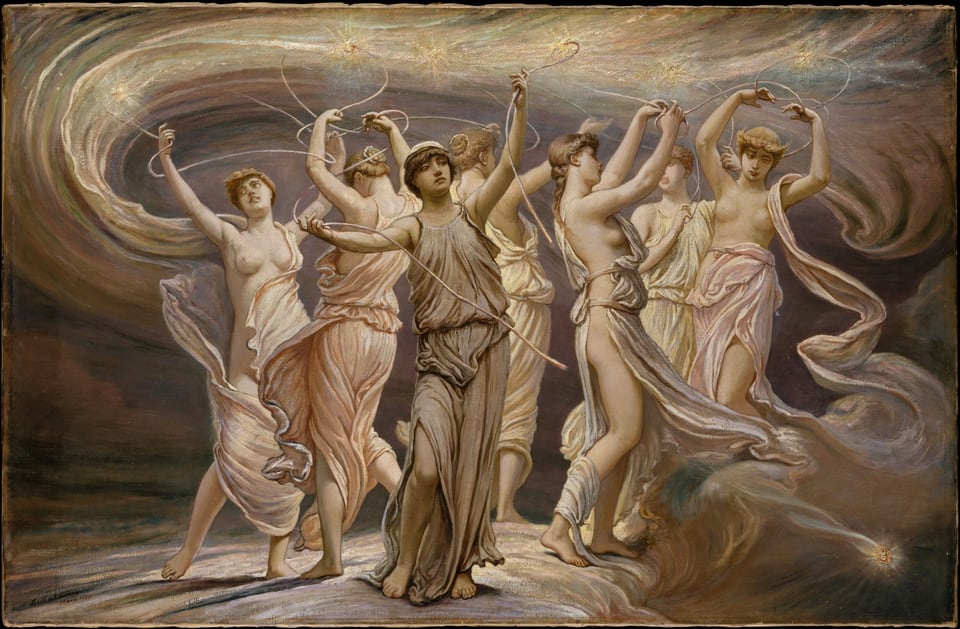 The Pleiades, by Elihu Vedder, 1885