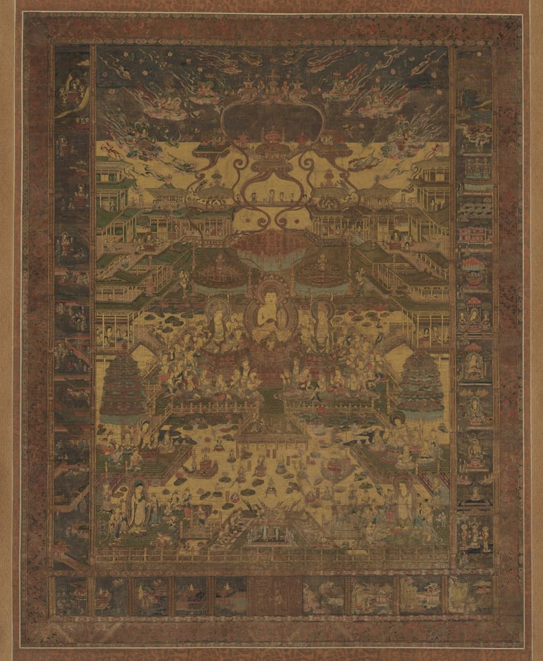 Taima Mandala, 14th century