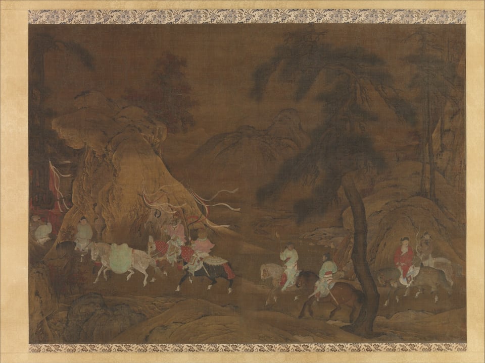 Emperor Xuanzong's flight to Shu, mid-12th century