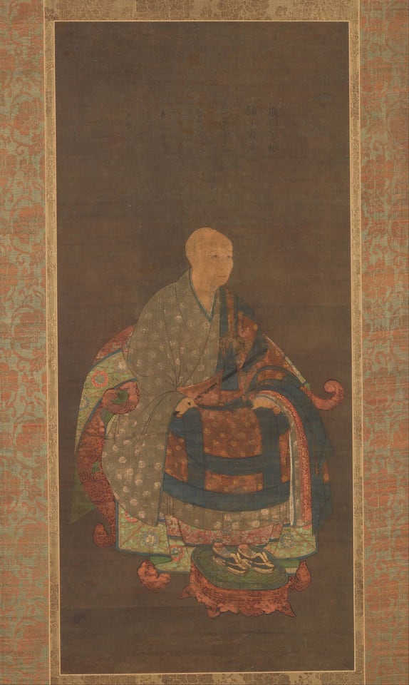 Portrait of Shun'oku Myōha, ca. 1383