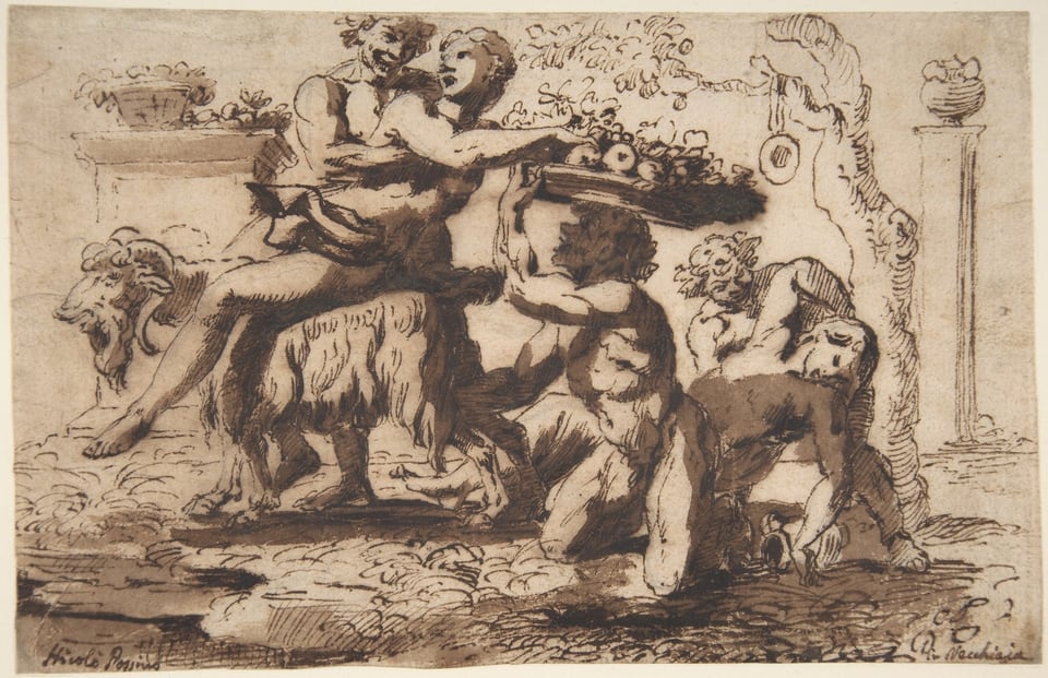 Bacchanal, by Nicolas Poussin, ca. 1635–36